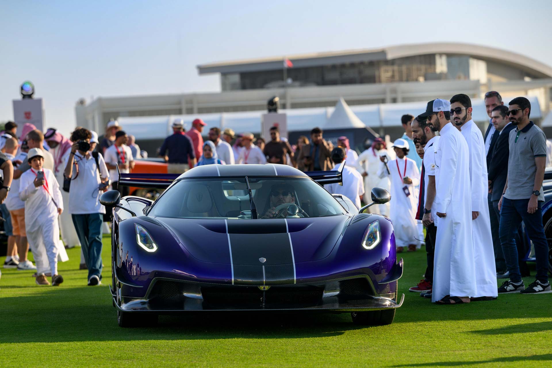 Purple Koenigsegg Jesko